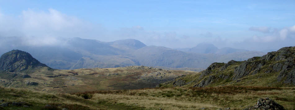 View west from Harrison Stickle