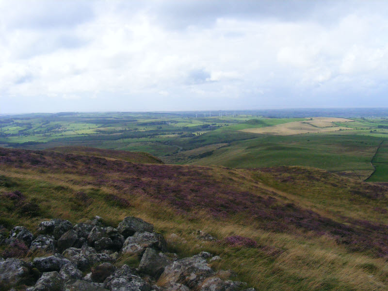 The view north from Binsey 