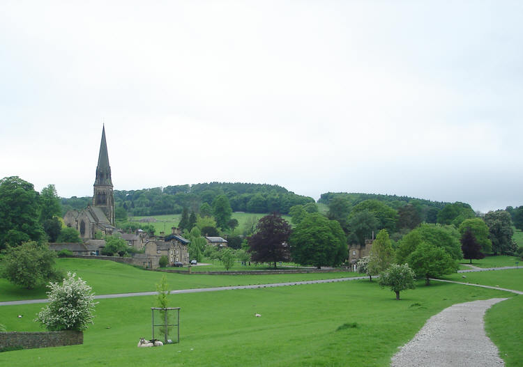 Edensor from the East