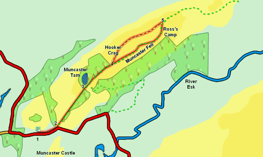 Map: Muncaster Fell 